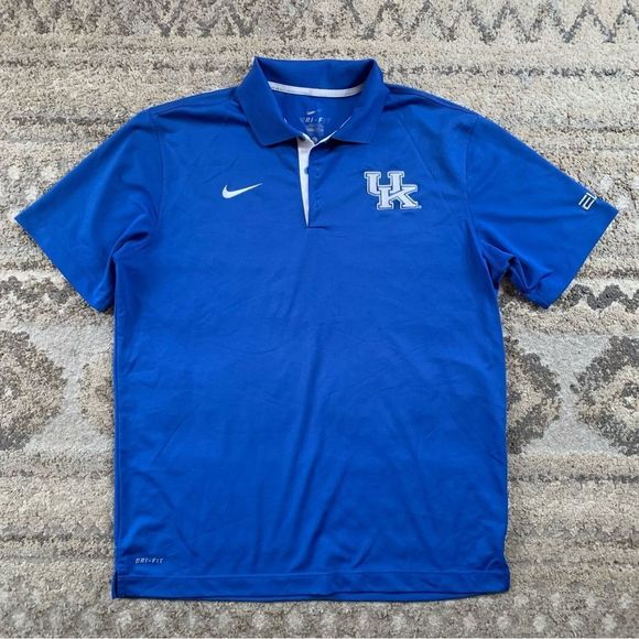 Nike Other - University of Kentucky x Nike Elite Dri-Fit Polo Large 2014